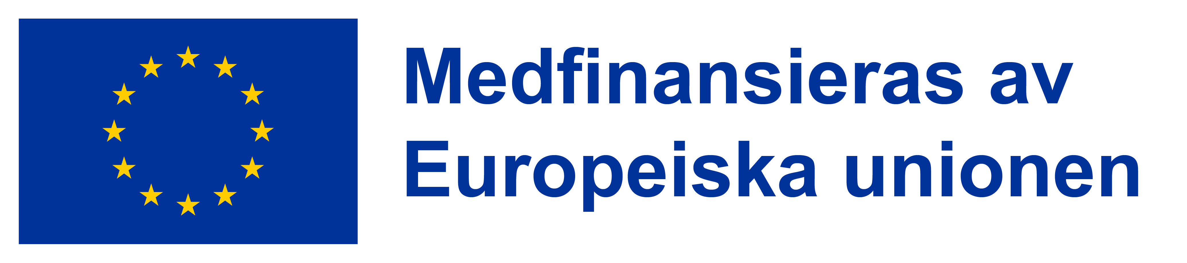 EU logo medfinansiering