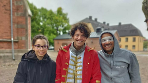 Nassim på cirkusfestivalen