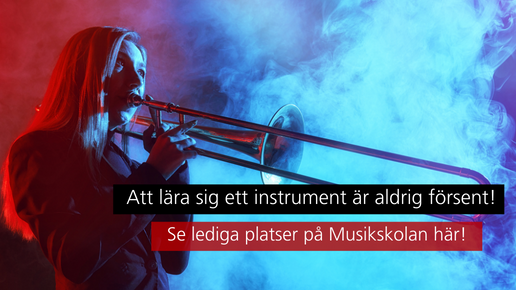 Musikskolans julkonsert i stadshus-aulan startar kl 18.00