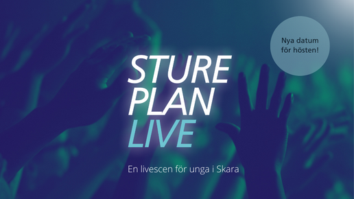 Nya datum för Stureplan Live som är en livescen för unga i Skara