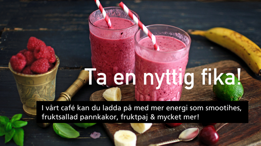 Ta en nyttig fika i Stureplans café